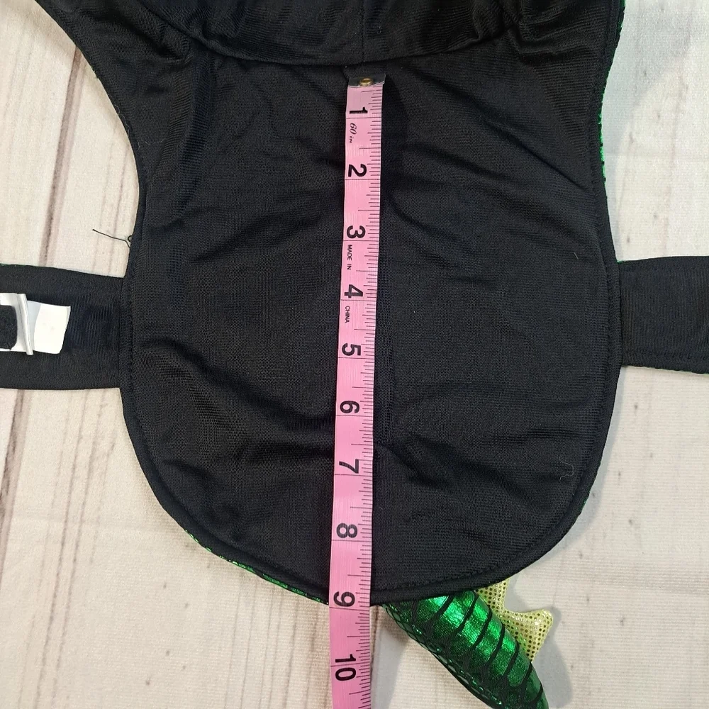 Green Dragon Costume for Pets Size XS/S